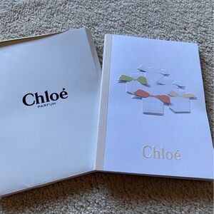 NIB Chloe Perfume Notebooks